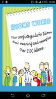 English Idioms World Cartaz