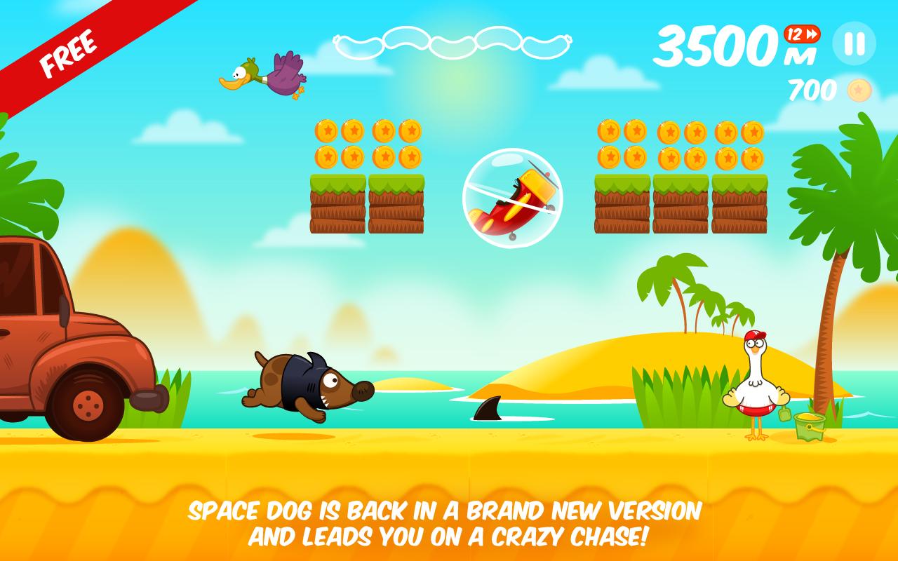 [Game Android] Space Dog Run Endless Runner