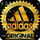 Gold aAdidaSs keyboard иконка