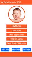 Top Baby Names for 2018 capture d'écran 1
