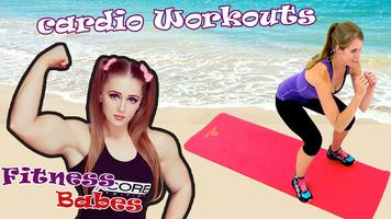 Fitness Babes - Cardio Workouts الملصق
