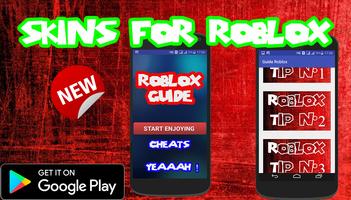 Free Skins Tips for Roblox الملصق