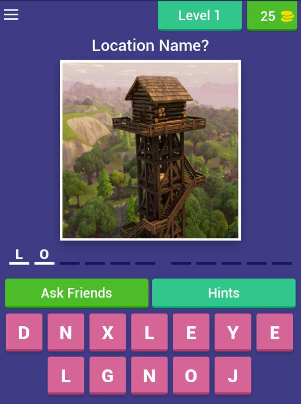 Guess the picture for Fortnite Quiz for Android - APK Download