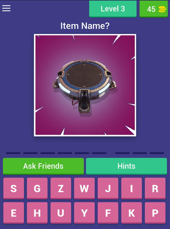 Guess the picture for Fortnite Quiz for Android - APK Download - 595 x 800 jpeg 40kB