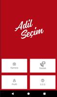 Adil Seçim الملصق