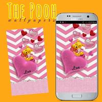 The Pooh Wallpaper Affiche