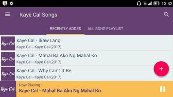 Kaye Cal Songs capture d'écran 2