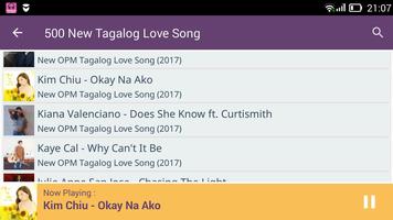 500 New Tagalog Love Songs Ekran Görüntüsü 2