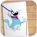 How to Draw Oggy and The Cockroaches