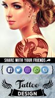 برنامه‌نما Tattoo Photo Editor عکس از صفحه