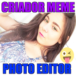 Criador de MEME Foto Editor Texto Carinhas Na Foto