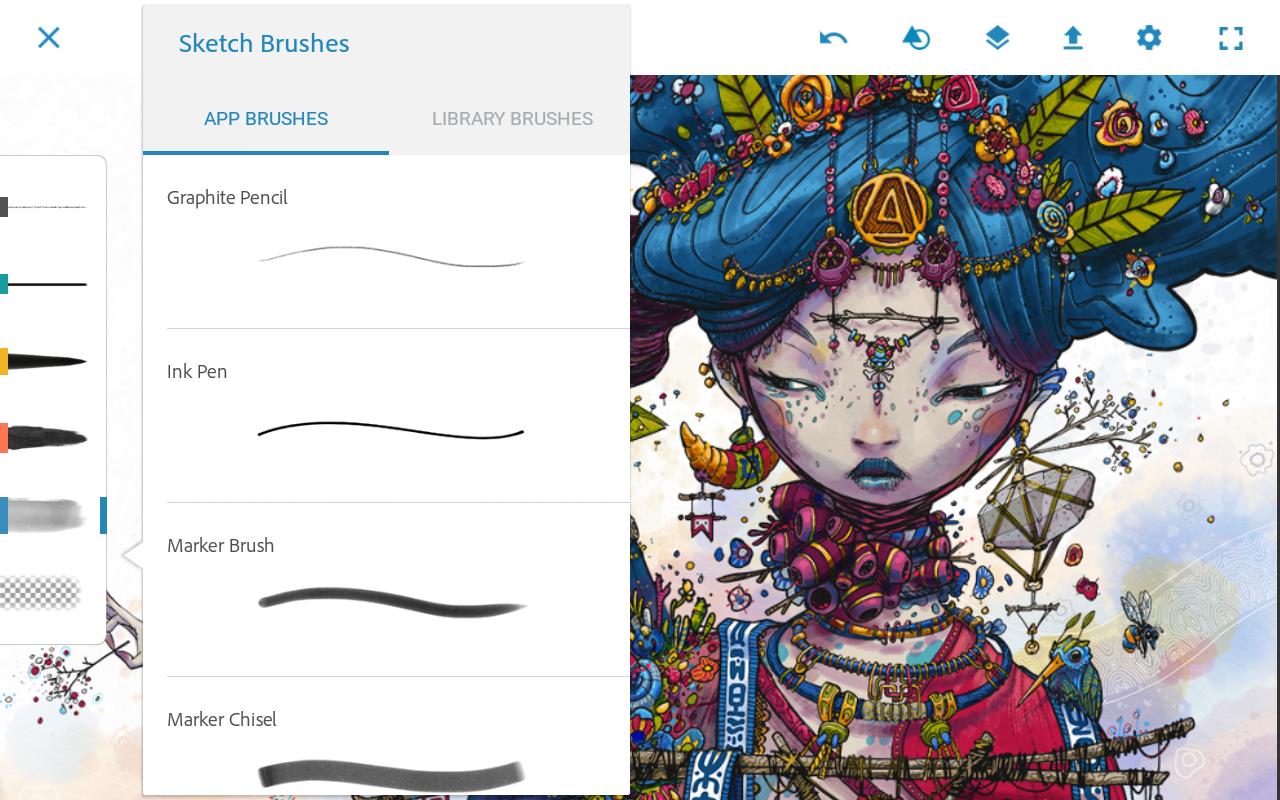 download adobe photoshop sketch for android