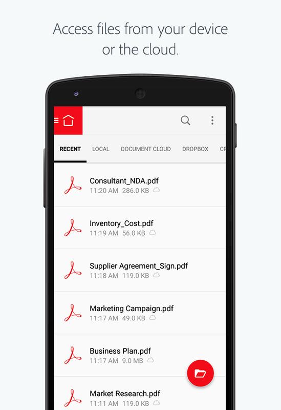 adobe acrobat reader download apkpure
