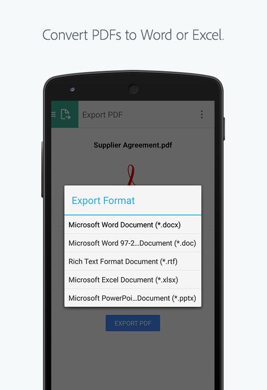 Adobe Acrobat Reader APK Download - Free Productivity APP ...