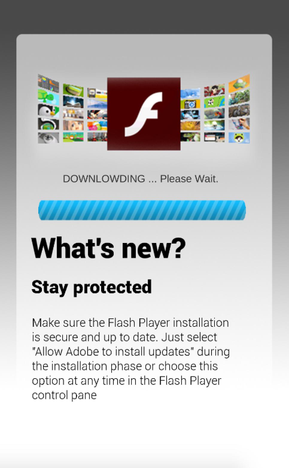 ดาวน์โหลด Adobe Flash Player For Android Apk สำหรับ Android