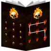 AppLock Theme Fire Skull