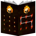AppLock Theme Fire Skull icône