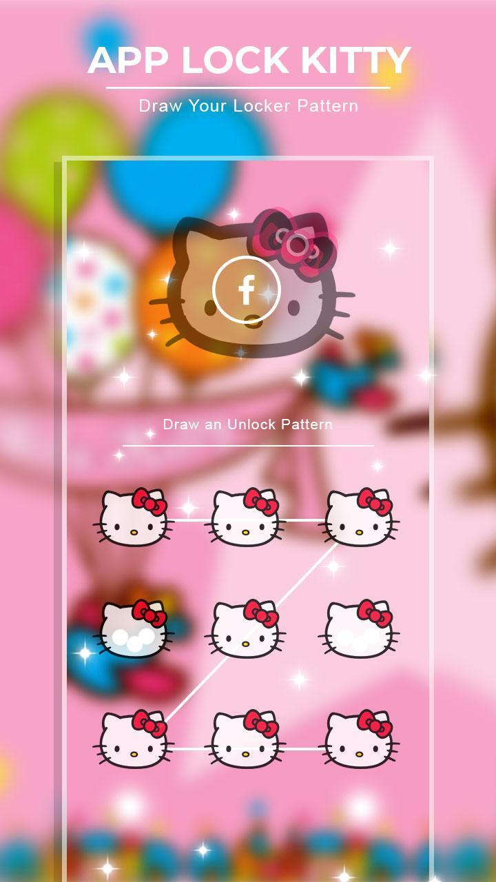 Applock Theme Hello Kitty For Android Apk Download