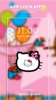 AppLock Theme Hello Kitty 스크린샷 2