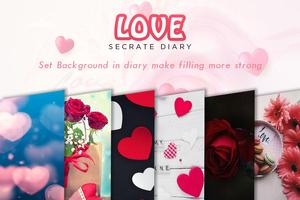 Love Secret Diary with Password Lock Affiche