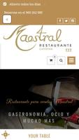 Restaurante Maestral - Restaurante Alicante captura de pantalla 1
