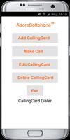 Adore Calling Card Dialer ポスター