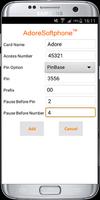 Adore Calling Card Dialer تصوير الشاشة 1
