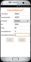 Adore Calling Card Dialer Ekran Görüntüsü 1