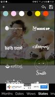 BabyZz Baby Story & Photo Editor capture d'écran 1