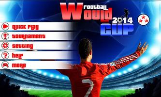 Football World Cup 2014 Soccer captura de pantalla 1