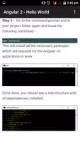 Angular 2 Guide تصوير الشاشة 7