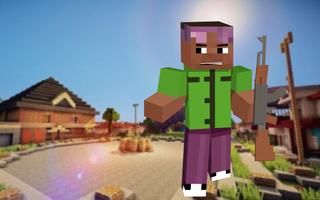 Mod GTA SA for Minecraft PE ảnh chụp màn hình 1