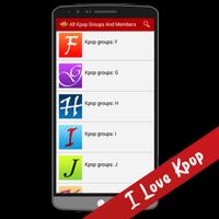 All K-pop Groups And Members اسکرین شاٹ 2