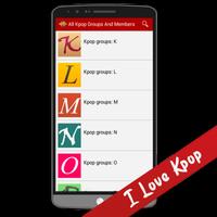 All K-pop Groups And Members syot layar 3