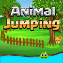 Animal Jumping - Hold on to the logs!! APK
