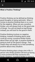 Positive Thinking Course Screenshot 3