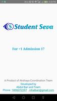 Student Seva for Plus One 2017 poster