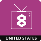 Ad8TV: United States icône