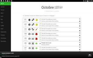 Au Calendrier Lunaire capture d'écran 3