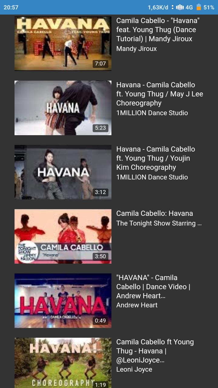 Havana Dance Video For Android Apk Download - roblox dance video song havana