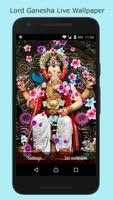 Lord Ganesha HD Live Wallpaper capture d'écran 2