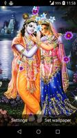 Lord Krishna Live Wallpaper poster