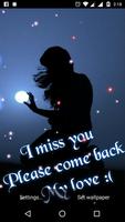 برنامه‌نما I Miss You Live Wallpaper عکس از صفحه