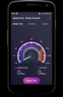 Speed Test : Check Internet Poster