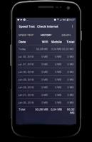 Speed Test : Check Internet Ekran Görüntüsü 1