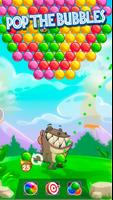 Dino Pop Bubble Shooter Arcade captura de pantalla 1