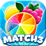 Juicy Fruits Jam Match 3 - Smash Juice Mania icône
