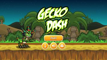 Gecko Dash Plakat