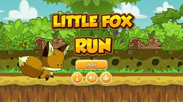Little Fox Run Plakat