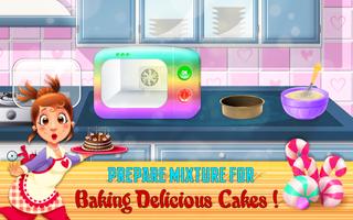Homemade Cake Maker Cooking Game capture d'écran 1